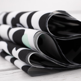 PANDY / mięta - tkanina wodoodporna 