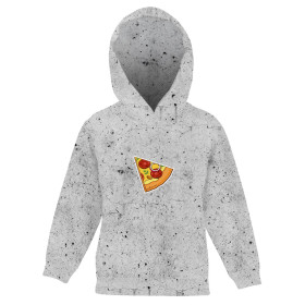 DZIECIĘCA BLUZA Z KAPTUREM (ALEX) - PIZZA - zestaw do uszycia