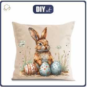 PODUSZKA 45X45 - HAPPY EASTER wz.4 - zestaw do uszycia