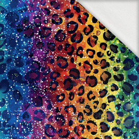 HOLOGRAPHIC RAINBOW wz. 3 - dzianina pętelkowa z elastanem ITY