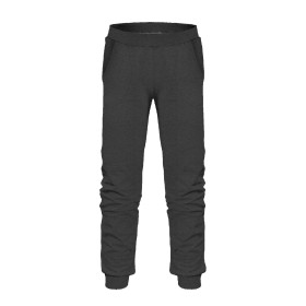 DZIECIĘCE SPODNIE DRESOWE (LYON) - GRAFITOWY - dzianina pętelkowa