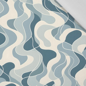 RETRO FLORAL - tkanina bawełniana