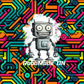 ROBOT WZ.8 - panel (60cm x 50cm) dzianina pętelkowa