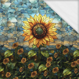 STAINED GLASS WZ.10 - panel (60cm x 50cm)- single jersey z elastanem ITY