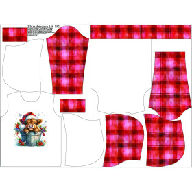 DZIECIĘCA BLUZA Z KAPTUREM (ALEX) - SWEET COW - zestaw do uszycia
