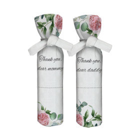 POKROWIEC NA BUTELKĘ -  Thank you - DIY set 
