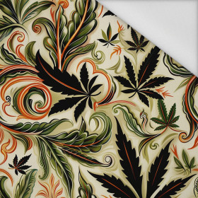 Hemp leaves WZ. 5 - tkanina wodoodporna