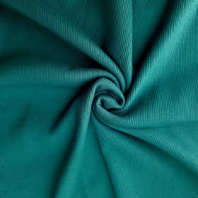 Dzianina prążkowana (ściągaczowa) - TRANSFORMATIVE TEAL (D-247)