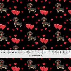 VALENTINE'S DAY 10 - dzianina pętelkowa z elastanem ITY