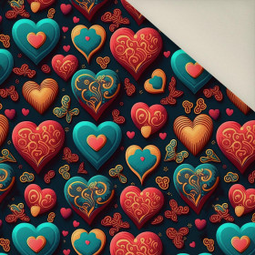 VALENTINE'S DAY 8- Welur tapicerski