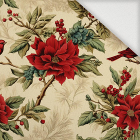 Vintage Christmas wz.14 - Tkanina na obrusy