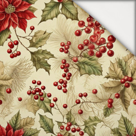 Vintage Christmas wz.16 - lekka dzianina drapana