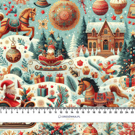Vintage Christmas wz.20 - dresówka pętelkowa