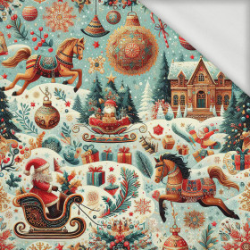 Vintage Christmas wz.20 - dresówka pętelkowa
