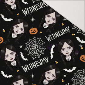 WEDNESDAY Halloween wz.1 - Hydrofobowa dzianina drapana 