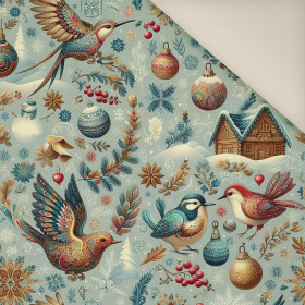 Vintage Christmas wz.28- Welur tapicerski