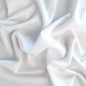 LEN Z ELASTANEM - WHITE