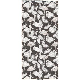 PODUSZKA 45X45 - WHITE BIRDS - zestaw do uszycia