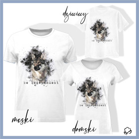 T-SHIRT MĘSKI - BE INDEPENDENT (BE YOURSELF) - single jersey