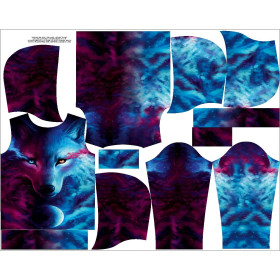 DZIECIĘCA BLUZA Z KAPTUREM (ALEX) - DARK ENERGY - zestaw do uszycia