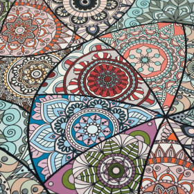 WITRAŻ / aqua - dresówka pętelkowa SP250