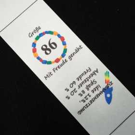 Wszywka chłopięca DE - rozmiar 86 - Komplet 4 szt