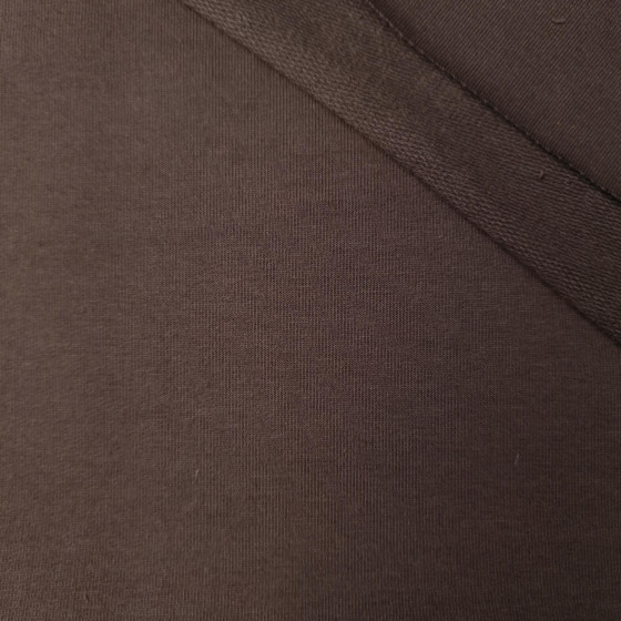 Dzianina pętelkowa z elastanem Pe260 - ESPRESSO (D-246) 