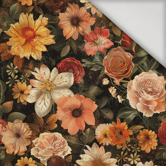 AUTUMN FLOWERS WZ. 2 - lycra 300g