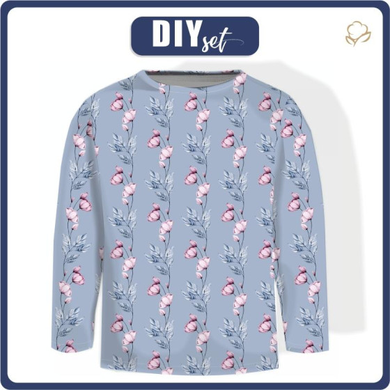 LONGSLEEVE - AKWARELOWY BUKIET wz. 3 - zestaw do uszycia