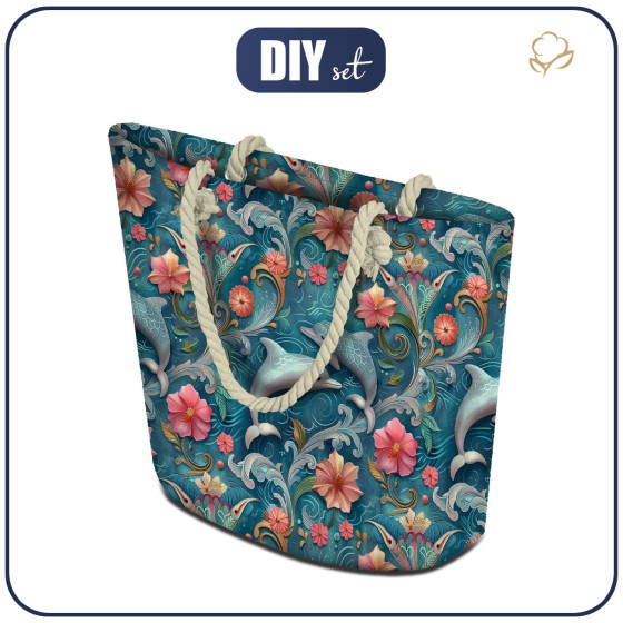 TORBA SHOPPER - SEA WORLD WZ. 4 - zestaw do uszycia