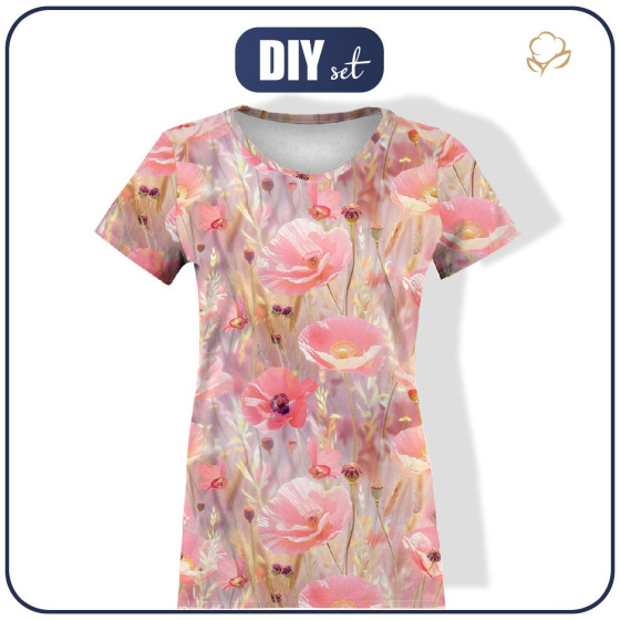 T-SHIRT DAMSKI - MAKI wz. 3 - zestaw do uszycia