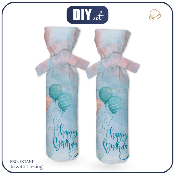 POKROWIEC NA BUTELKĘ - HAPPY BIRTHDAY WZ. 3 