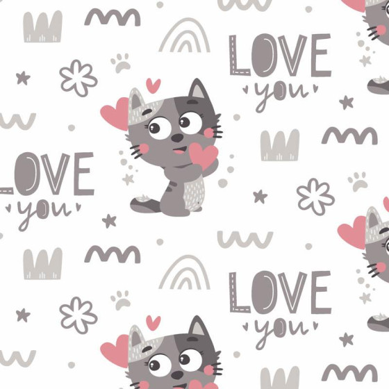 KOTY / love you (KOCI ŚWIAT) / BIAŁY