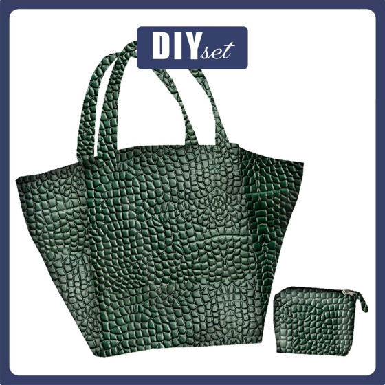 Torba XL z saszetką 2 w 1 - LEATHER PATTERN WZ.17 - zestaw do uszycia