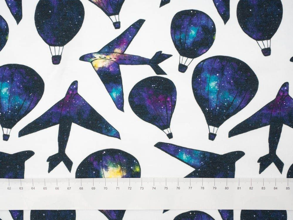 GALACTIC FLIGHTS - looped knit SP250