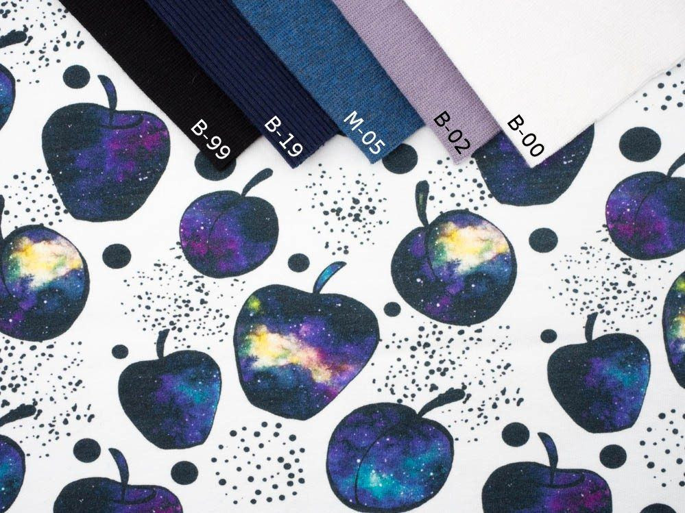 GALACTIC FRUITS - looped knit SP250