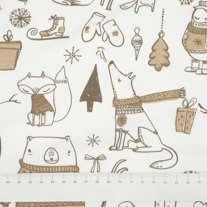 PASTEL WINTER / B-00 white - looped knit