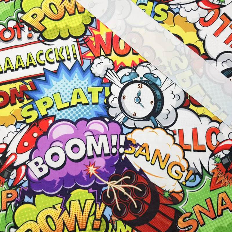 COMIC BOOK 2.0 - Waterproof woven fabric