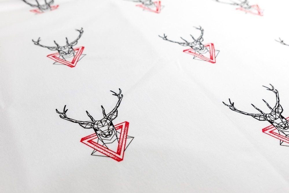 DEERS / white - looped knit PE240