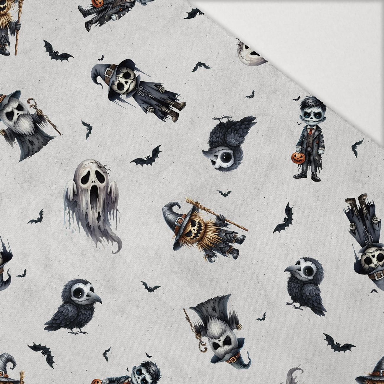 Cute Halloween wz. 1 - Hydrophobic brushed knit
