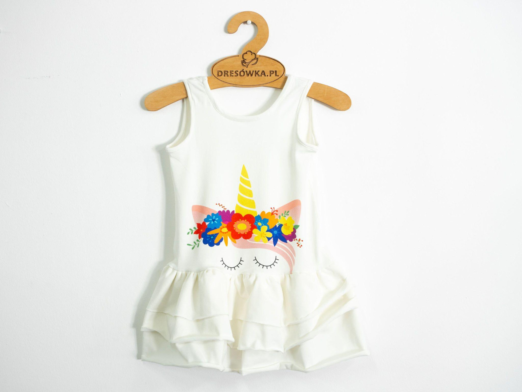 UNICORN / flowers - panel single jersey TE210