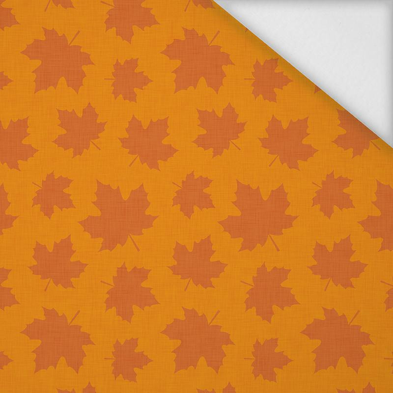 HALLOWEEN MAPLE LEAVES / pumpkin - softshell