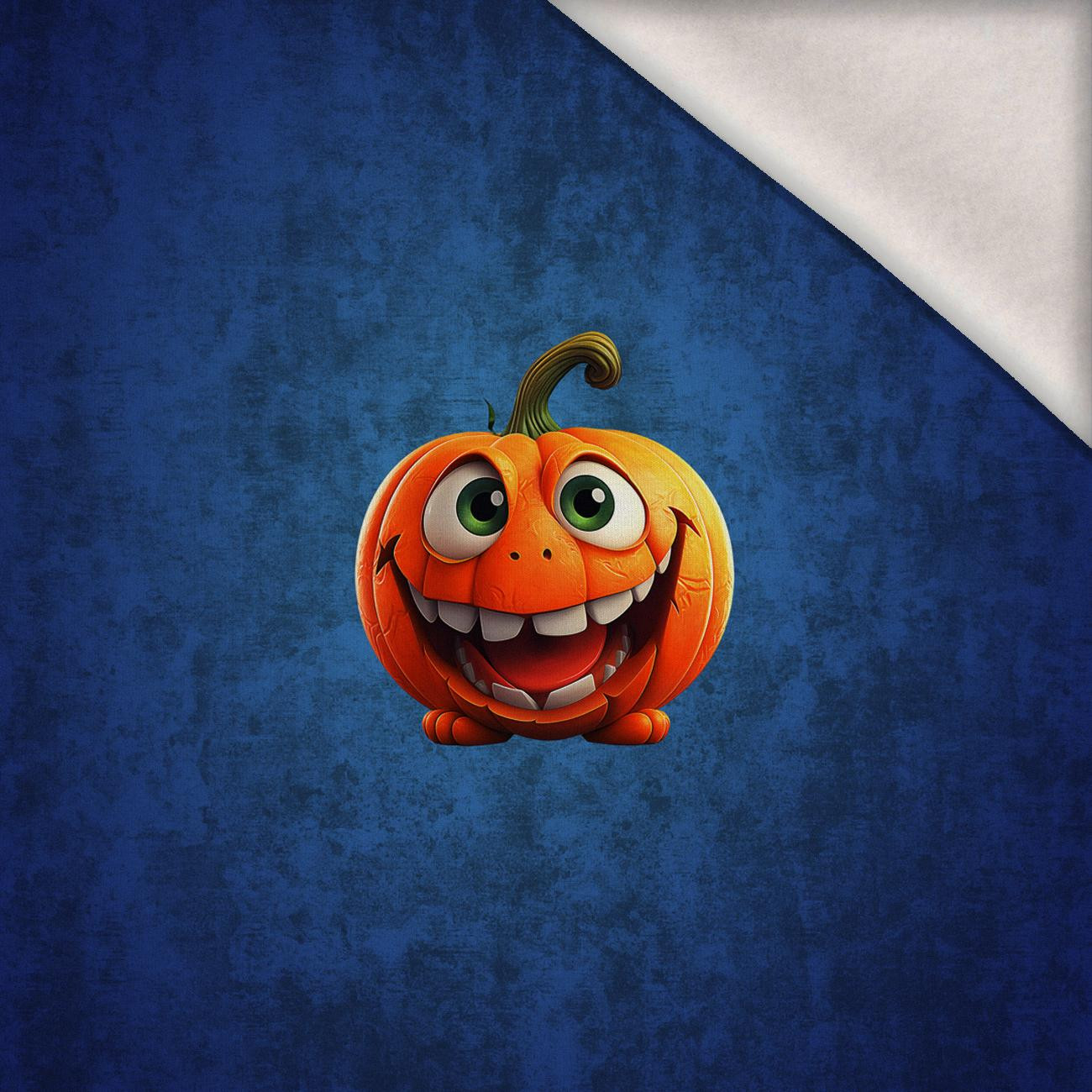 HAPPY PUMPKIN CUTE HALLOWEEN WZ. 5 -  PANEL (60cm x 50cm) brushed knitwear with elastane ITY