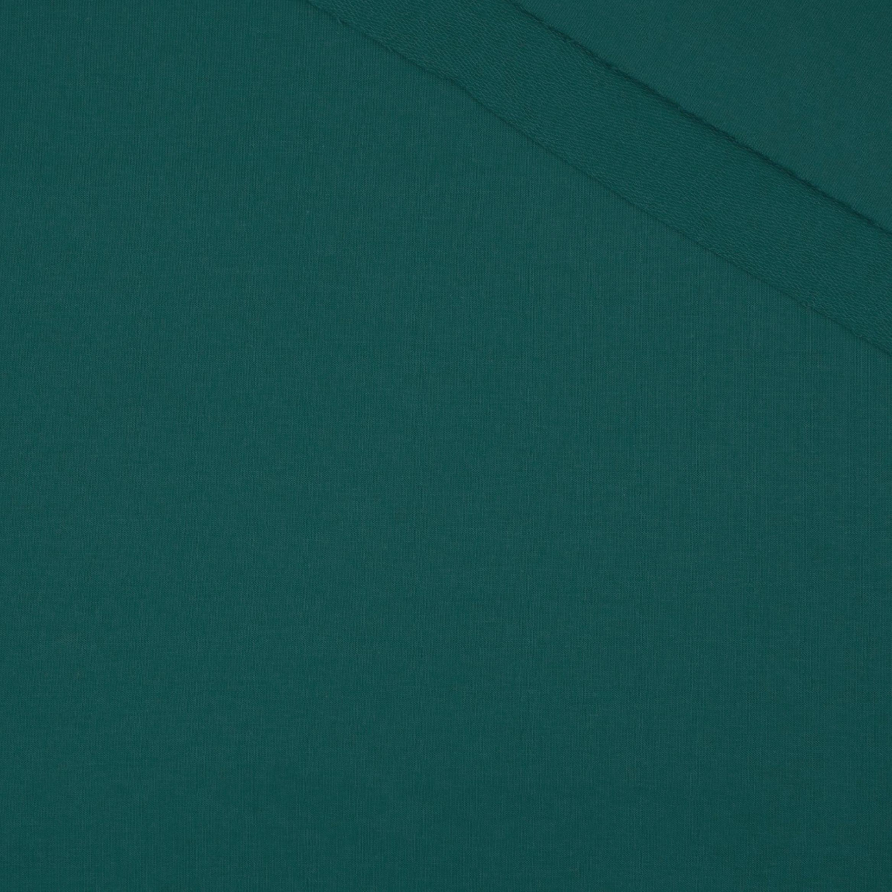 Looped knitwear with elastan - DARK TEAL (D-41)