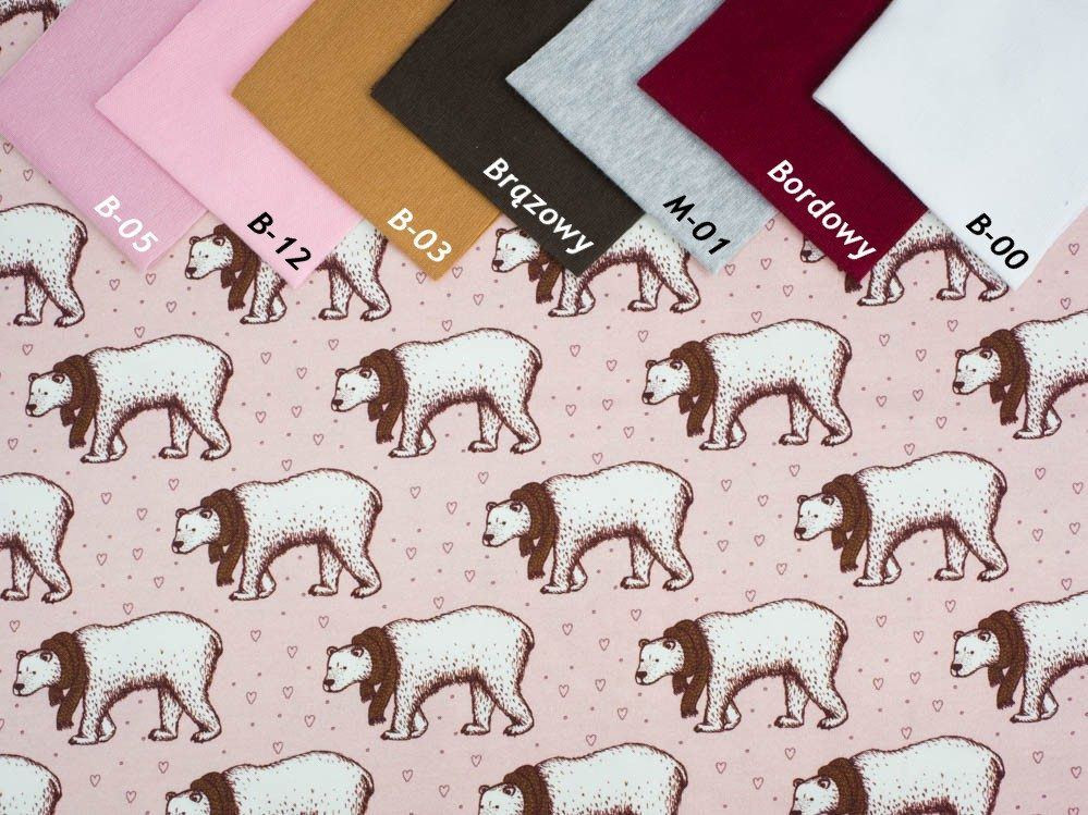 POLAR BEARS - Brushed knit D300