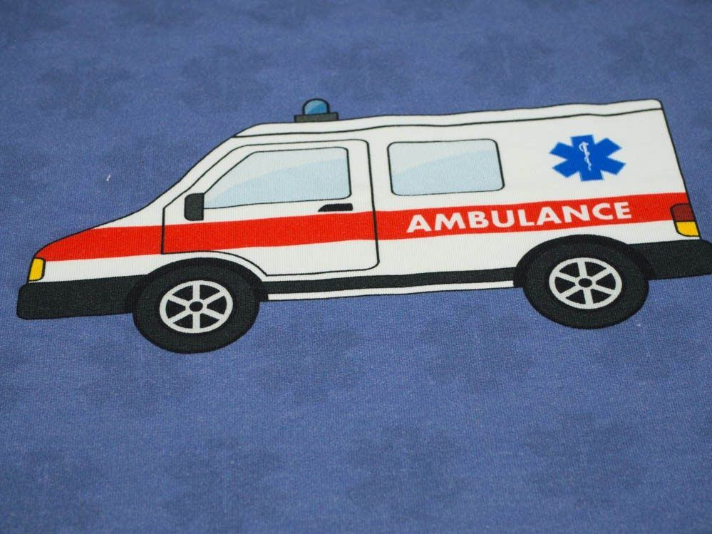 AMBULANCE - panel single jersey TE210