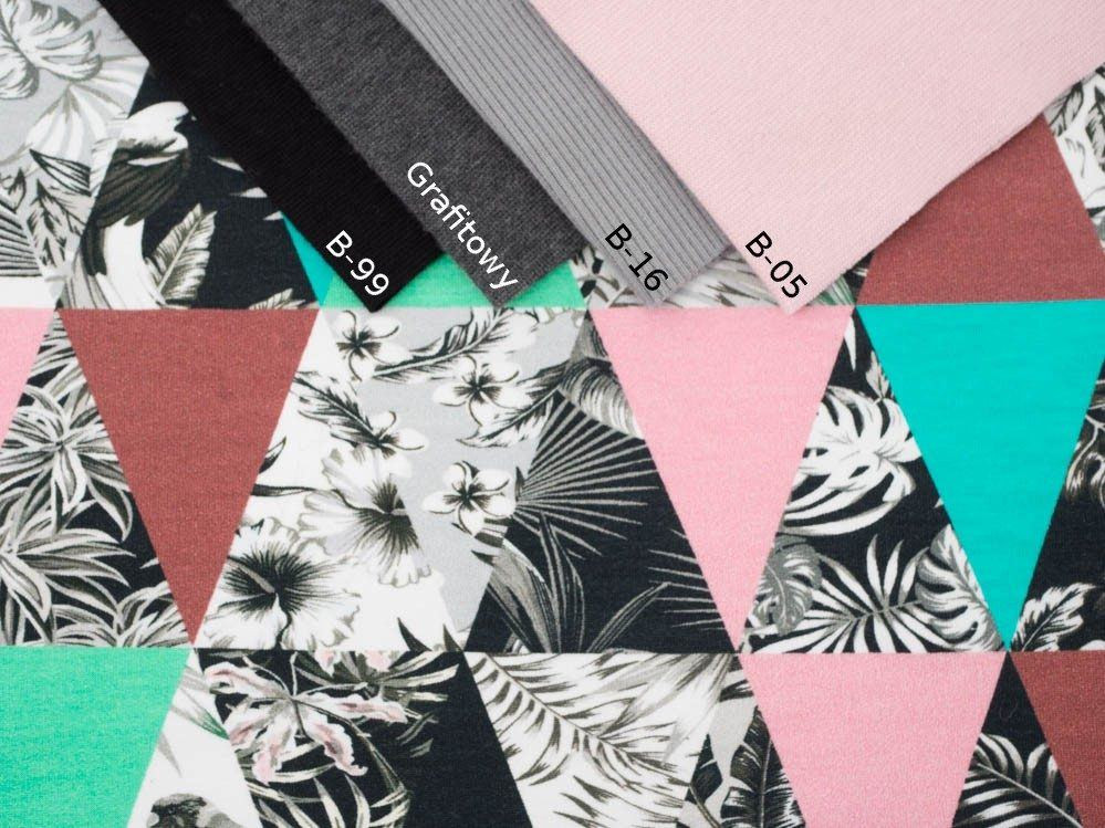 FORREST TRIANGLES - looped knit SP250