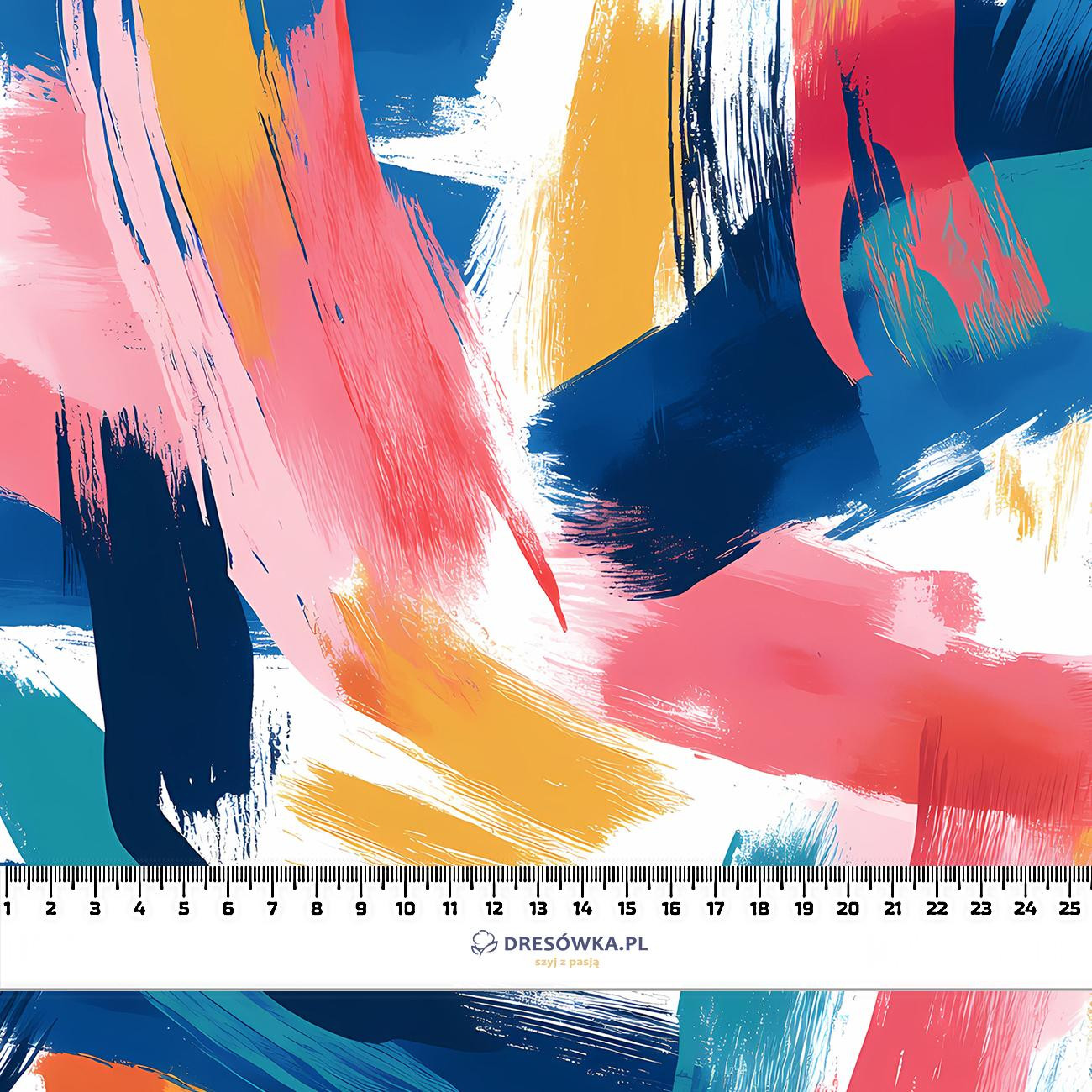 ABSTRACTION WZ.26 - Cotton woven fabric