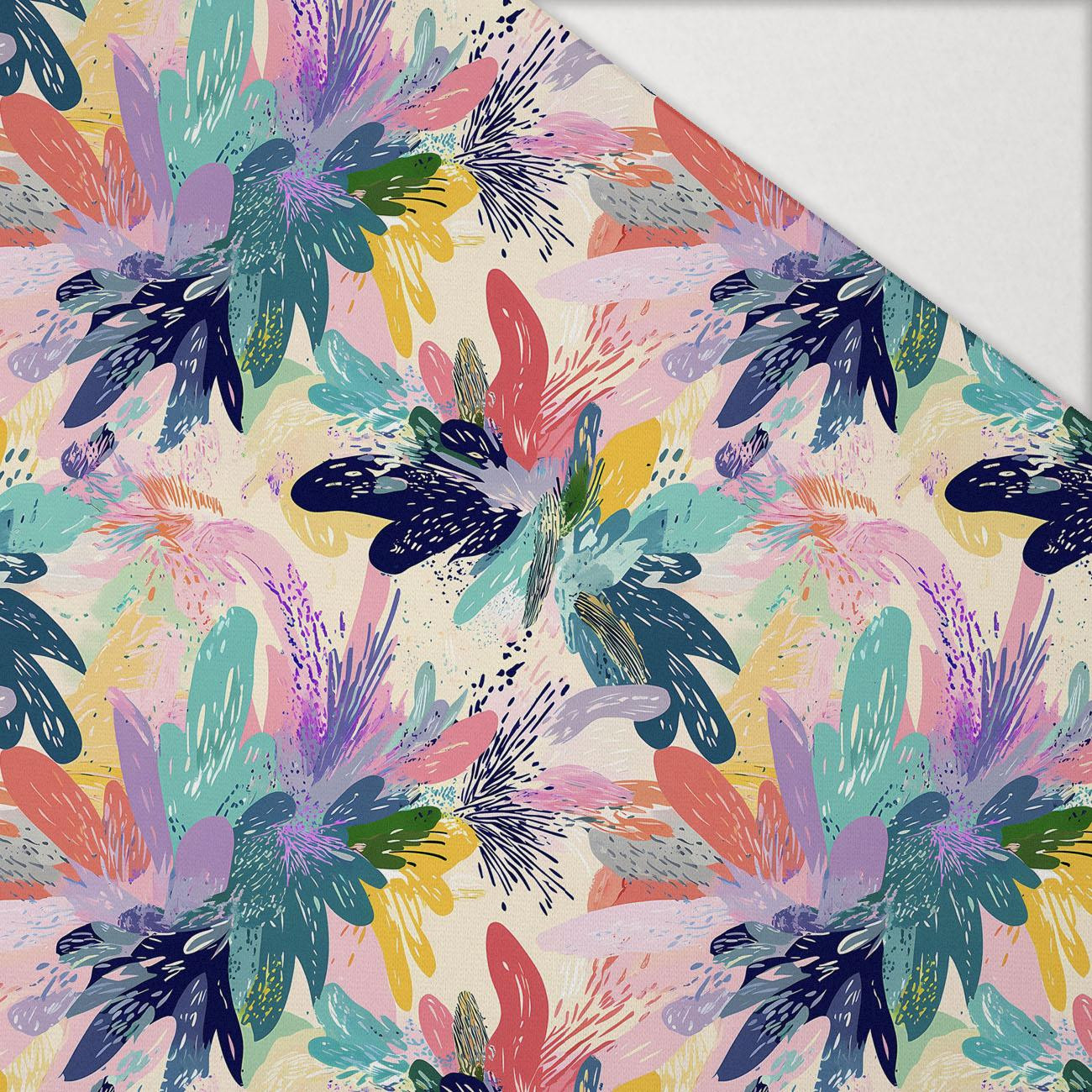 ABSTRACTION WZ.33 - Hydrophobic brushed knit