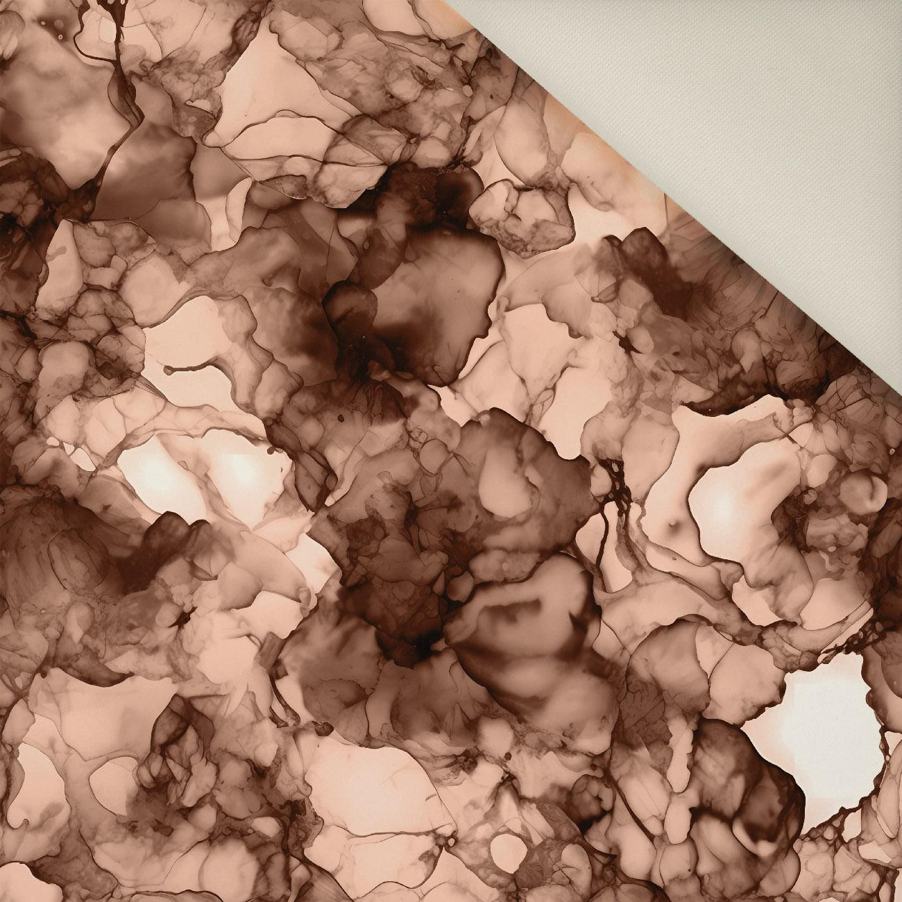 ALCOHOL INK / Mocha Mousse - Upholstery velour 